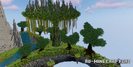Скачать Floating Island Server Hub by LemonTorture для Minecraft