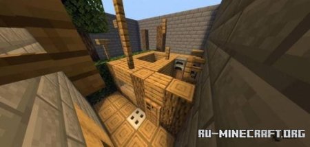 Скачать Деревянный паркур для Minecraft PE