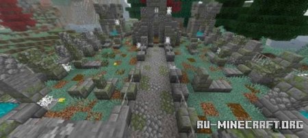 Скачать Простые биомы и структуры для Minecraft PE 1.19