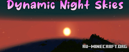 Скачать Dynamic Night Skies для Minecraft 1.19