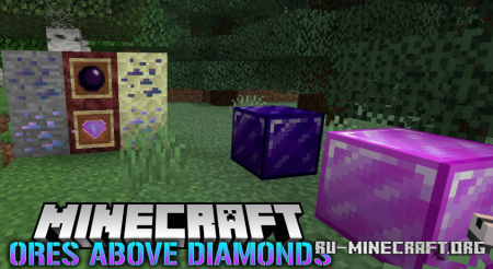 Скачать Ores Above Diamonds для Minecraft 1.19.3