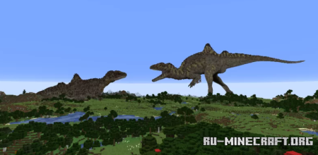Скачать Angry Dinosaur in Minecraft для Minecraft