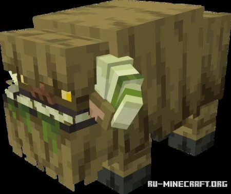 Скачать Жуткая корова для Minecraft PE 1.19