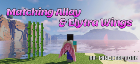 Скачать Matching Allay & Elytra Wings Resource Pack для Minecraft 1.19
