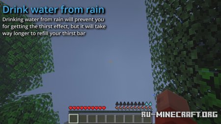 Скачать It’s Thirst Mod для Minecraft 1.19.3