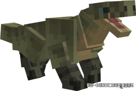 Скачать Мобы и оружие из игры Ark для Minecraft PE 1.19