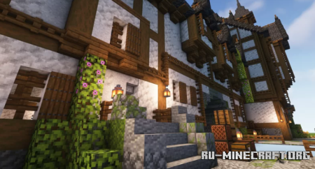 Скачать Medieval city house by Chocs для Minecraft