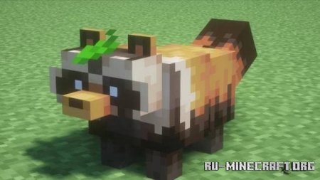 Скачать Танукис (Красная панда) для Minecraft PE 1.19