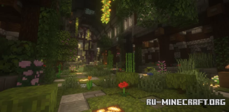 Скачать Overgrown End Portal Room для Minecraft