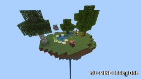 Скачать Интересный скайблок для Minecraft PE