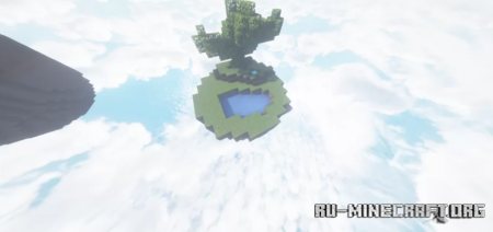 Скачать Bedwars Sky Sphere Map by Gaming_AW для Minecraft