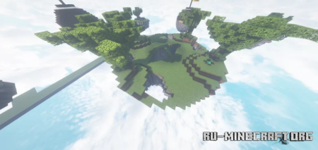 Скачать Bedwars Sky Sphere Map by Gaming_AW для Minecraft