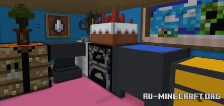 Скачать Гигантский дом (Паркур) для Minecraft PE