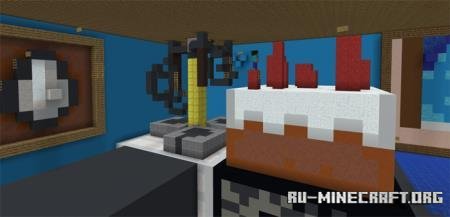 Скачать Гигантский дом (Паркур) для Minecraft PE