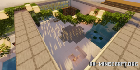 Скачать Jungle modern mansion by Selahplayz для Minecraft