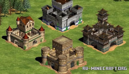 Скачать Age of Empires II - North European Alpha Castle для Minecraft