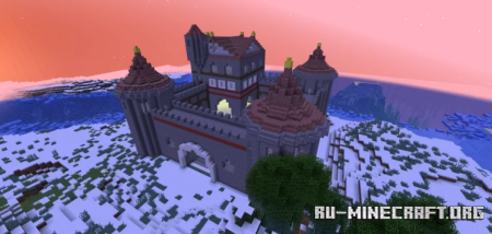 Скачать Age of Empires II - North European Alpha Castle для Minecraft