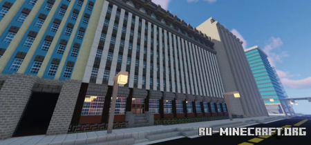 Скачать New York inspired Apartment Complex для Minecraft