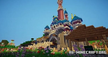 Скачать Disney Land by BallClapinator для Minecraft PE