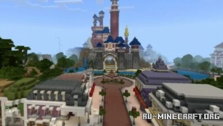 Скачать Disney Land by BallClapinator для Minecraft PE