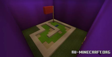 Скачать Box's mini golfing для Minecraft