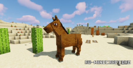 Скачать Better Horses Resource Pack для Minecraft 1.19