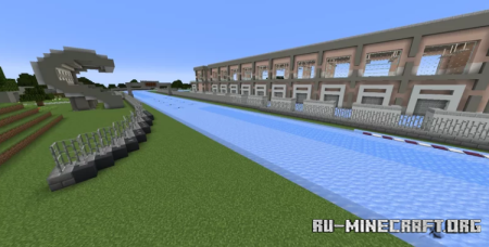Скачать Circuit Sarleme - A Boat Racing Track для Minecraft