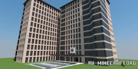 Скачать Hospital RED CITY для Minecraft