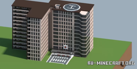 Скачать Hospital RED CITY для Minecraft