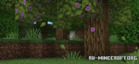 Скачать Осыпающиеся листья для Minecraft PE 1.19