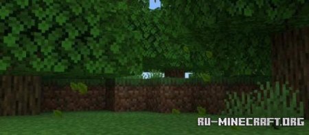 Скачать Осыпающиеся листья для Minecraft PE 1.19