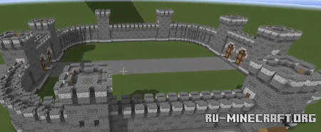 Скачать Roman Fort Walls by Trydar для Minecraft