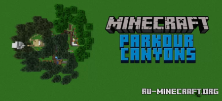 Скачать Parkour Canyons by Artem для Minecraft