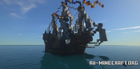 Скачать Medieval Ship Large Carrack - Torkerath для Minecraft