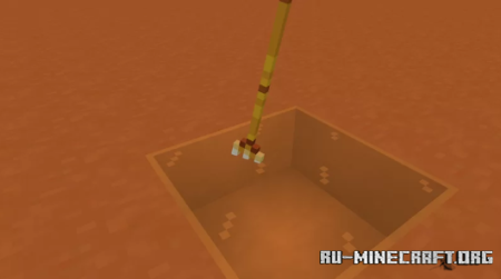 Скачать Золотой трезубец для Minecraft PE 1.19