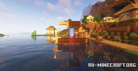 Скачать Simple fishing Ship для Minecraft
