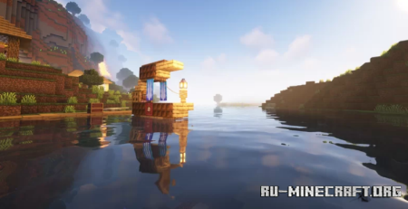 Скачать Simple fishing Ship для Minecraft