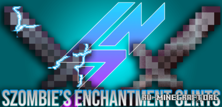 Скачать Szombie’s Enchantment Glints Resource Pack для Minecraft 1.19