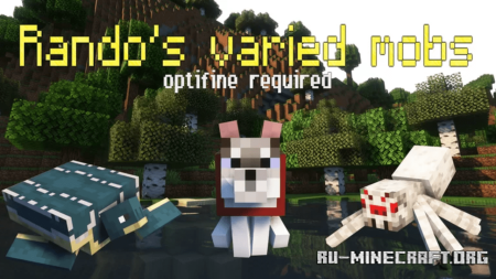 Скачать Rando’s Varied Mobs Resource Pack для Minecraft 1.19