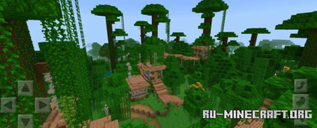 Скачать Jungle House для Minecraft