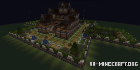 Скачать Wooden Mansion by Antroz0n для Minecraft