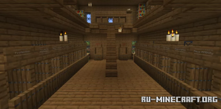 Скачать Village Libary - Trading Hall для Minecraft