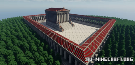 Скачать Roman Temple Sanctuary для Minecraft