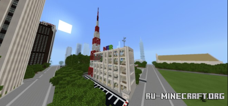 Скачать Город Нью-Гринс для Minecraft PE
