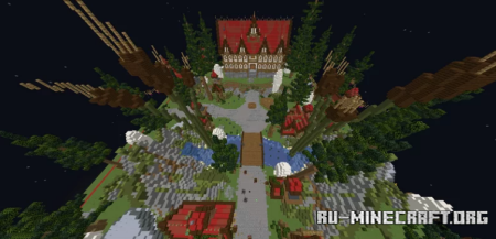Скачать RED DEVIL Lifesteal Castle для Minecraft