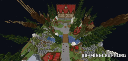 Скачать RedWood Hub - Lobby для Minecraft