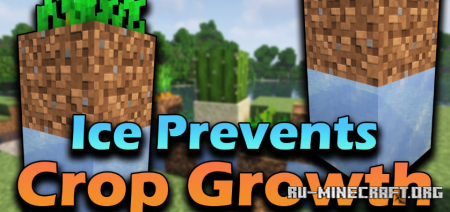 Скачать Ice Prevents Crop Growth для Minecraft 1.19.4