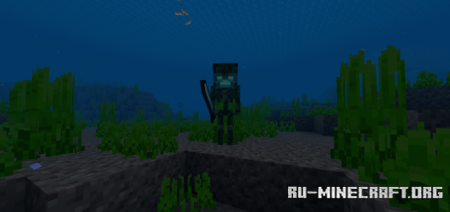 Скачать Утонувшие мобы для Minecraft PE 1.19