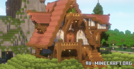 Скачать Fantasy Survival House для Minecraft