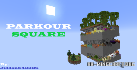 Скачать Parkour Square для Minecraft